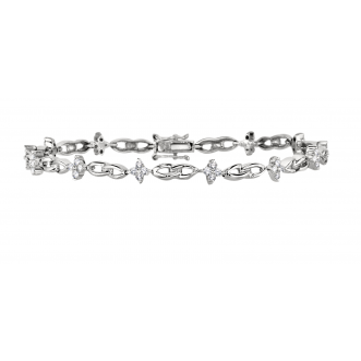 Andrew Meyer Diamond Link Bracelet