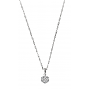 Andrew Meyer Diamond Flower Pendant (chain not included)
